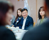 시장이간다 여수통통 외곽청사 직원 간담회