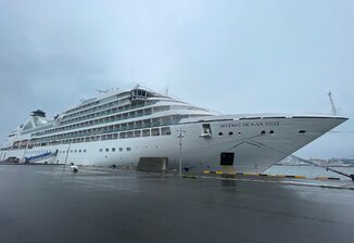 日本游轮“三井海洋富士号”8月21日第二次入港丽水港