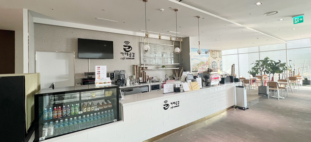 디아크 리조트 내부 휴식공간