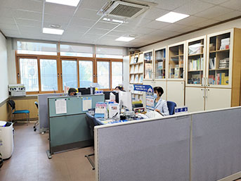 금연상담실 진료실 내부 전경