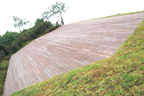 마래산 활공자 전경