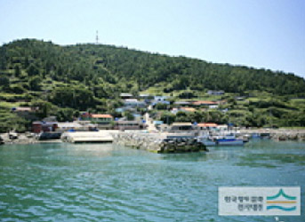 대두라도 선착장 전경