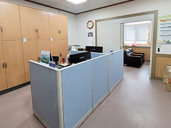 폐건강관리실 내부 모습