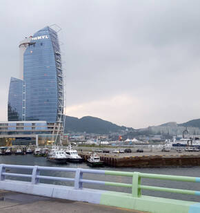 오동도에서 바라본 풍경