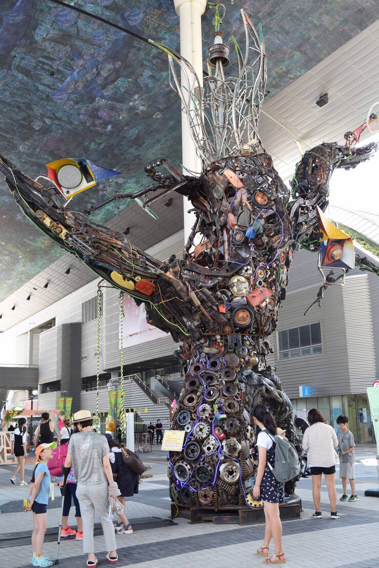 업사이클링 축제 작품