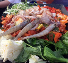 여수 낭만포차_삼합