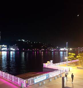 처음가본 여수의 밤풍경