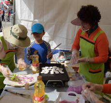 영취산진달래축제의 체험행사들