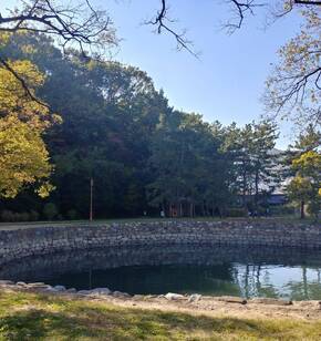 여수 여행 중 머물렀던 숙소 앞 선소의 가을 풍경