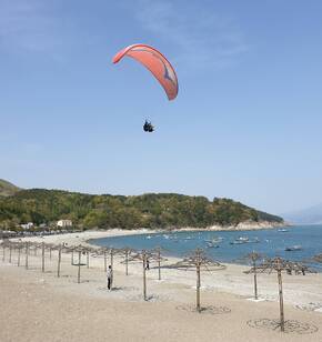 만성리검은모래해변