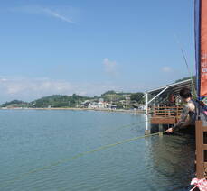 2019 여자만갯벌노을체험행사 대나무낚시