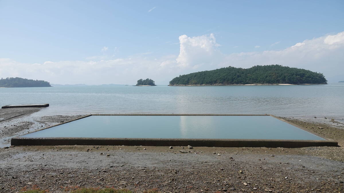 여자만 바다 전경