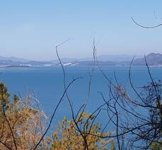 백야도 등대 전경