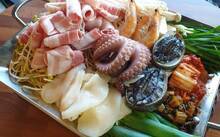 돌문어 해물삼합(2인)