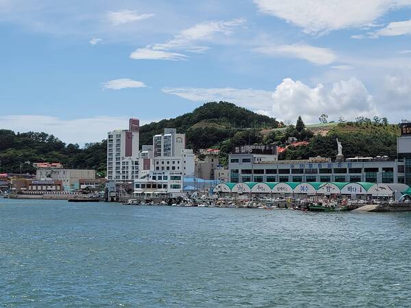 오동도 바다모습