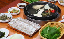 갯장어 유비끼(하모 샤브샤브)의 1번째 이미지