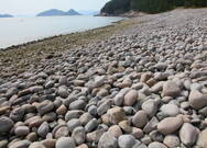백야도 몽돌밭