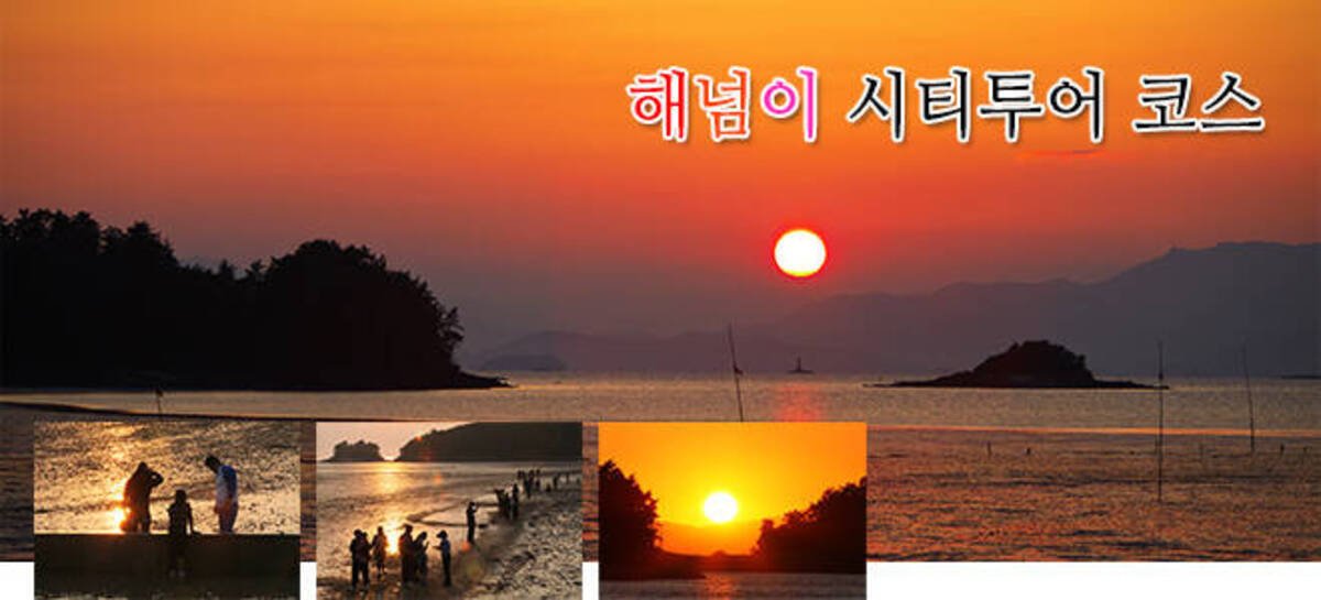 시티투어 여자만 해넘이코스 신규운행 정보의 1번째 이미지