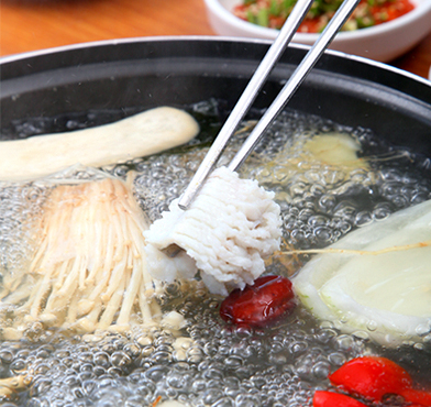 갯장어 샤부샤부