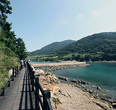 비렁길에서 만나는 아름다운 풍경