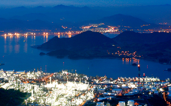 여수공단 야경