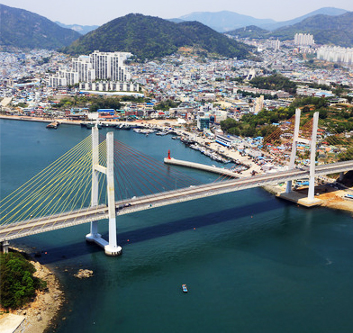 거북선대교 전경