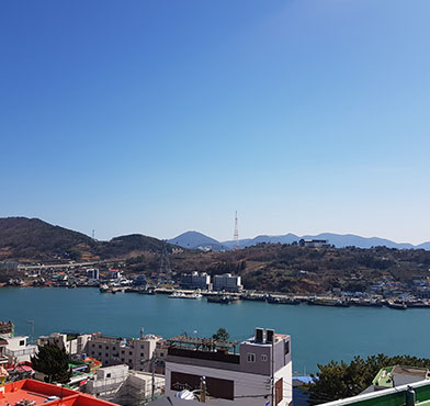 오포대에서 바라보는 경치 2