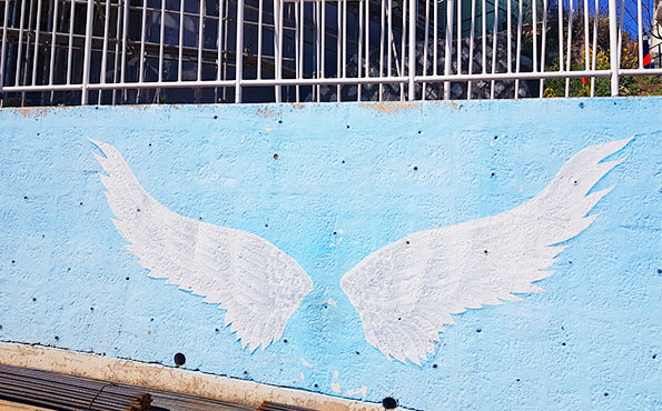 천사 날개 그림