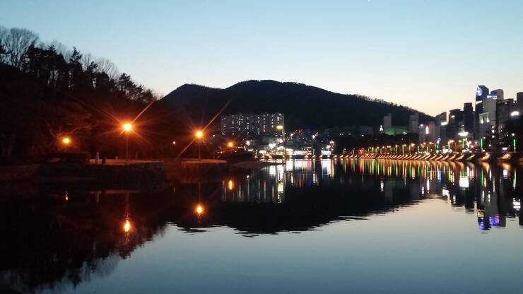 고즈넉한 선소의 야경