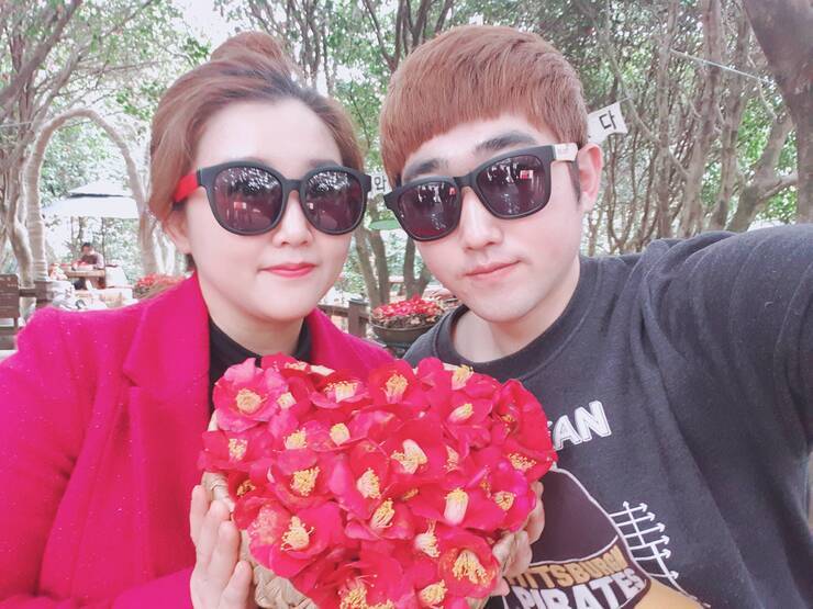 오동도에서 찍은 사진