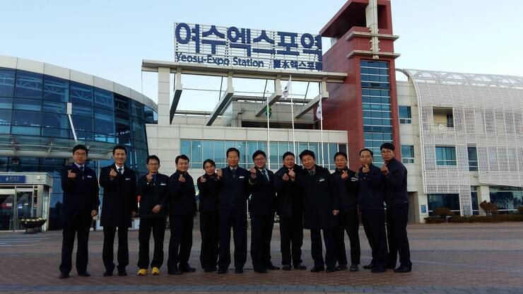 여수시 관광의 관문 여수엑스포역에서~~