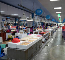 수산시장_건어물도매상가