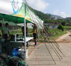 2019 여자만갯벌노을체험행사 대나무낚시