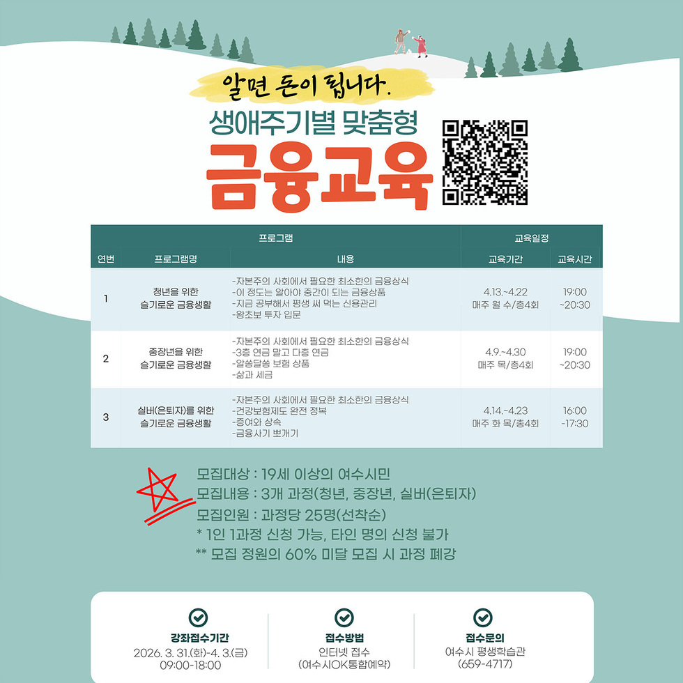 4 여수시, 시민 금융이해도 높인다… 맞춤형 금융교육 참여자 모집.jpg