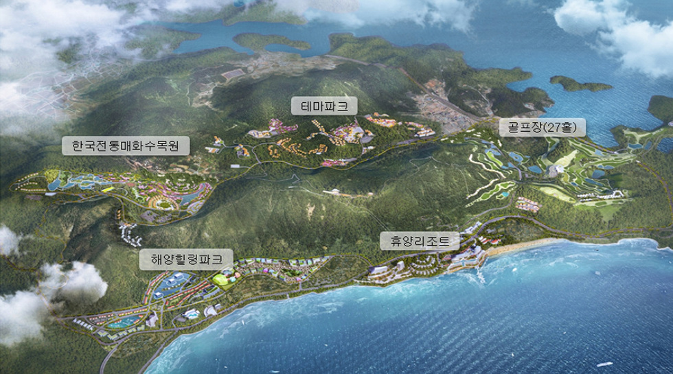 照片为丽水华阳地区综合观光区