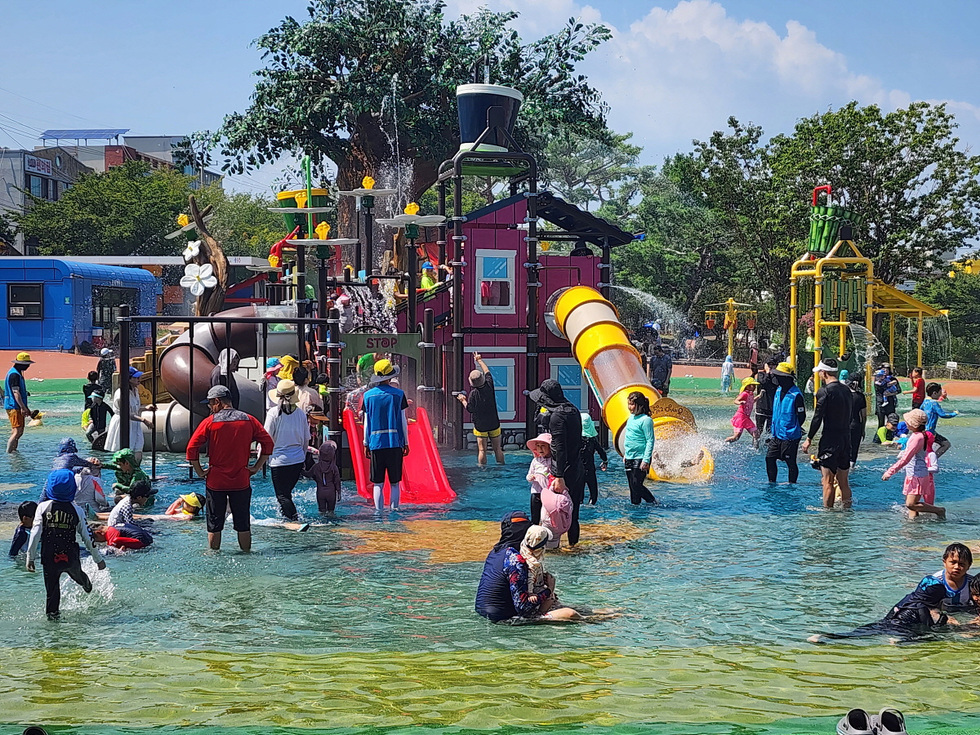 麗水市、7月から都市公園の水遊び施設の運営を開始
